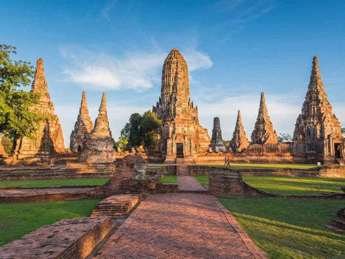 Wat Chai Wattanaram Sunset Ayutthaya