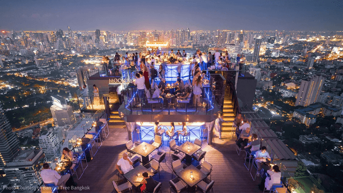 Les rooftops bars de Bangkok