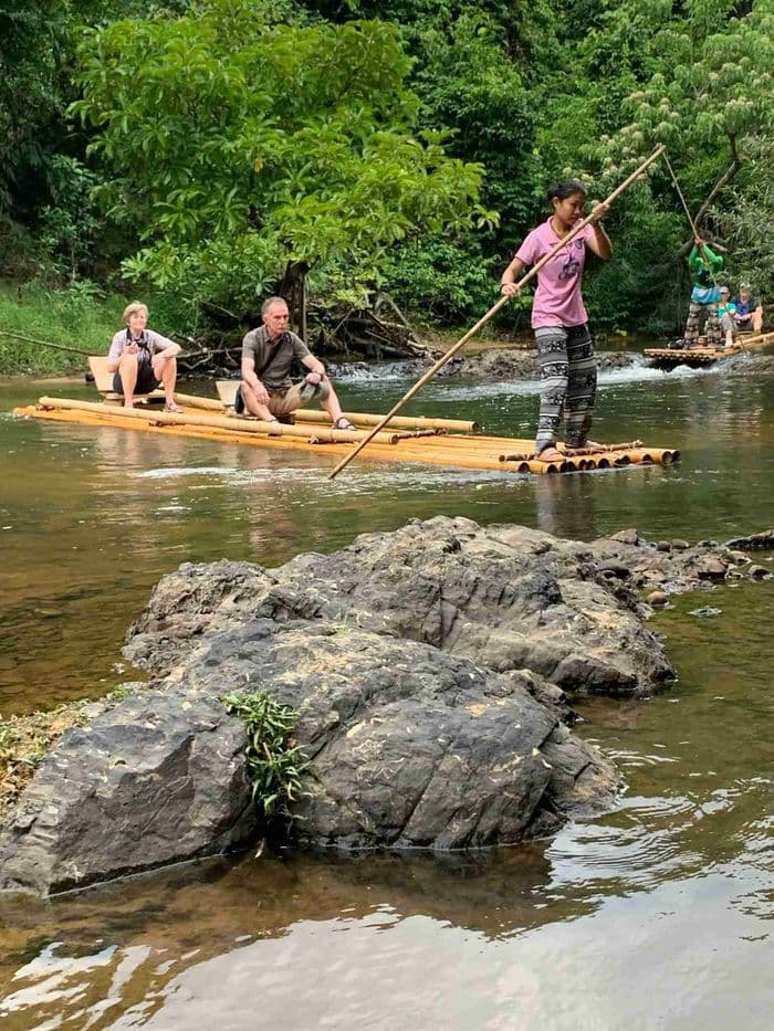 Bamboo Rafting