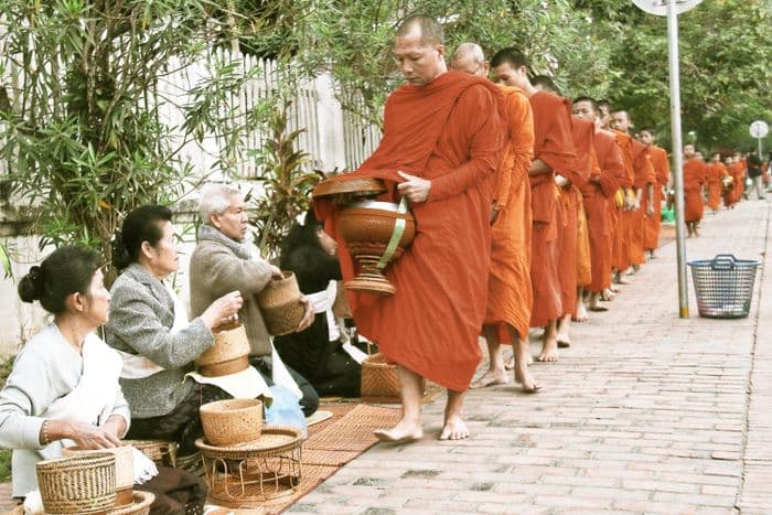 Laos Luang Prabang Morning Alms